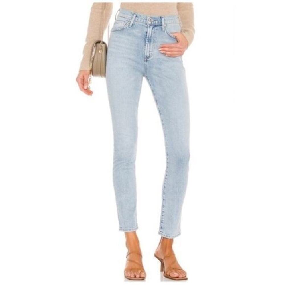 Citizens of Humanity Olivia‎ High Rise Slim Leg Jeans in La Lune size 27